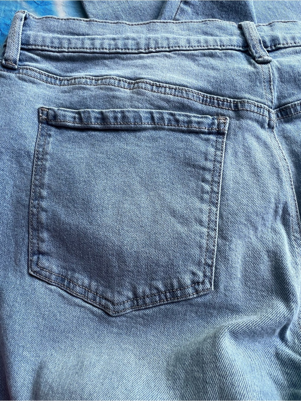 Gloria Vanderbilt Light Blue Men's Straight Jeans - Picture 9 of 9